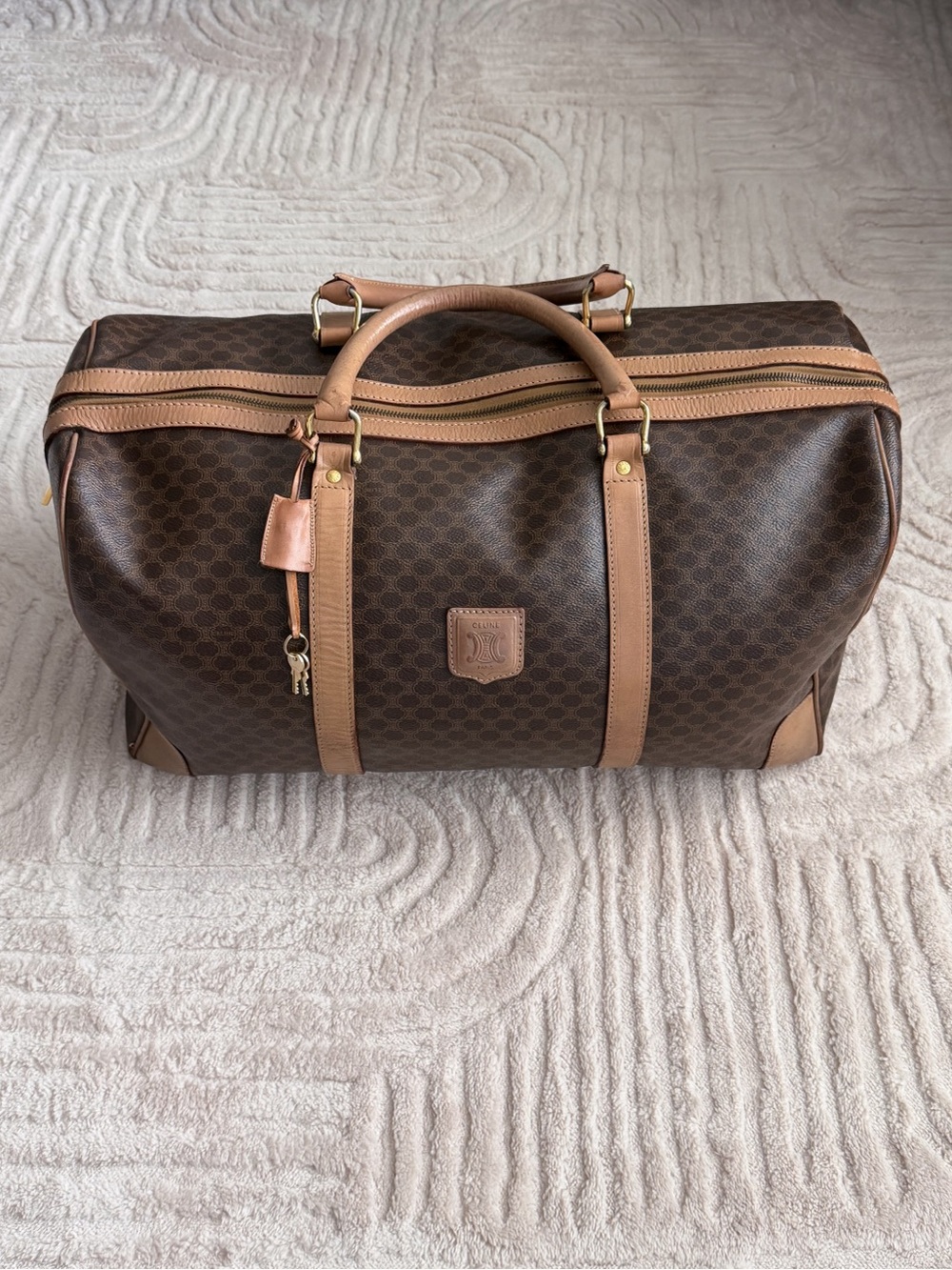 Celine Macadam Boston 40 Large Bag - Picture 6 of 16
